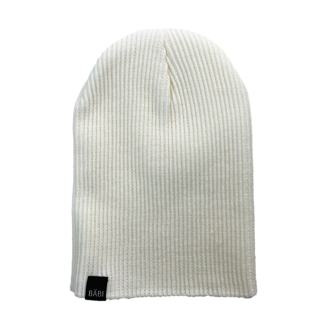 BÄBI Apparel Alpine Whisper – Soft Knit Kids’ Beanie | Eco-Friendly, Recyclable & Stain-Resistant