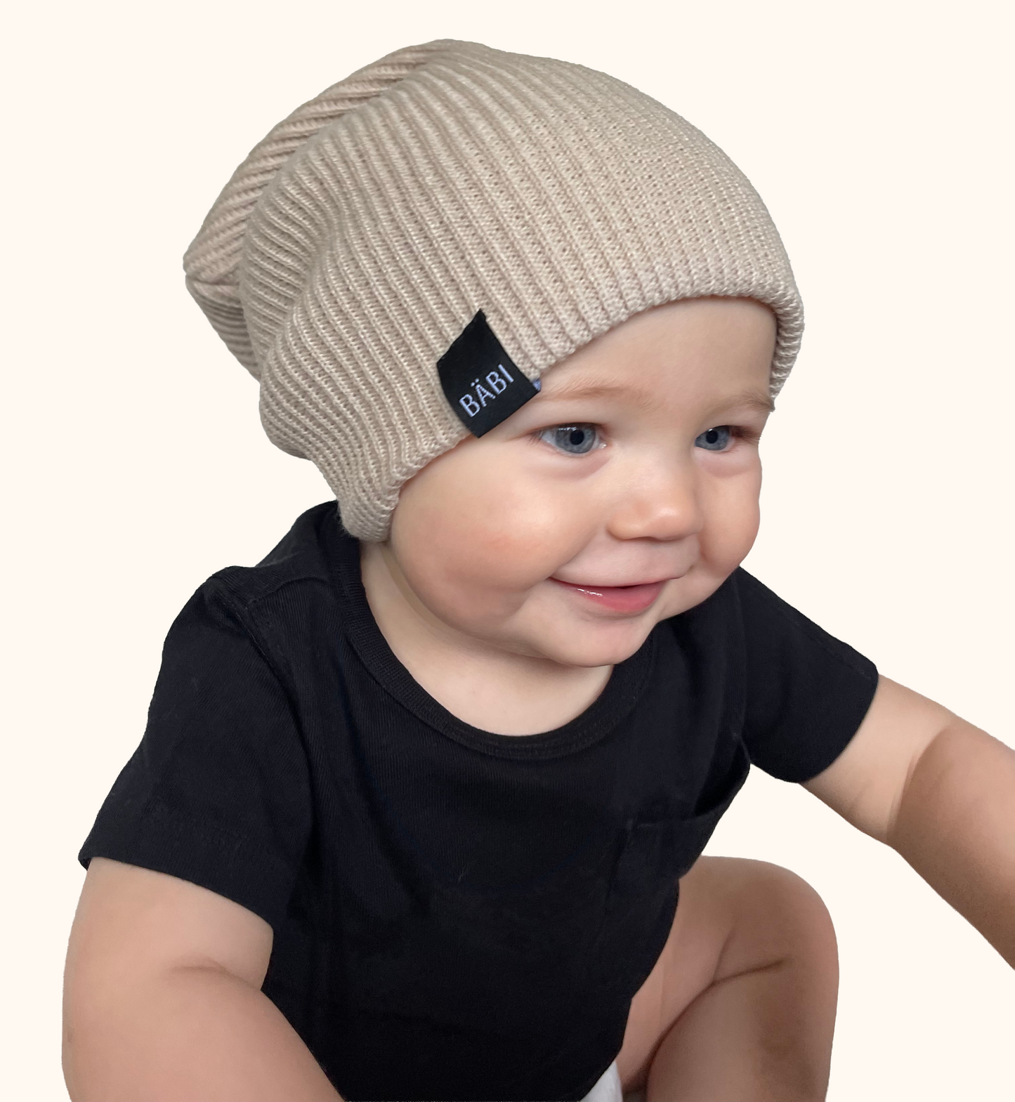 Sahara Serenity - Luxury Kids' Beanie - Eco-Friendly, Recyclable & Stain Resistant