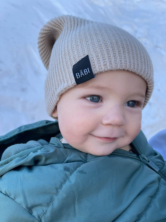 Sahara Serenity - Luxury Kids' Beanie - Eco-Friendly, Recyclable & Stain Resistant