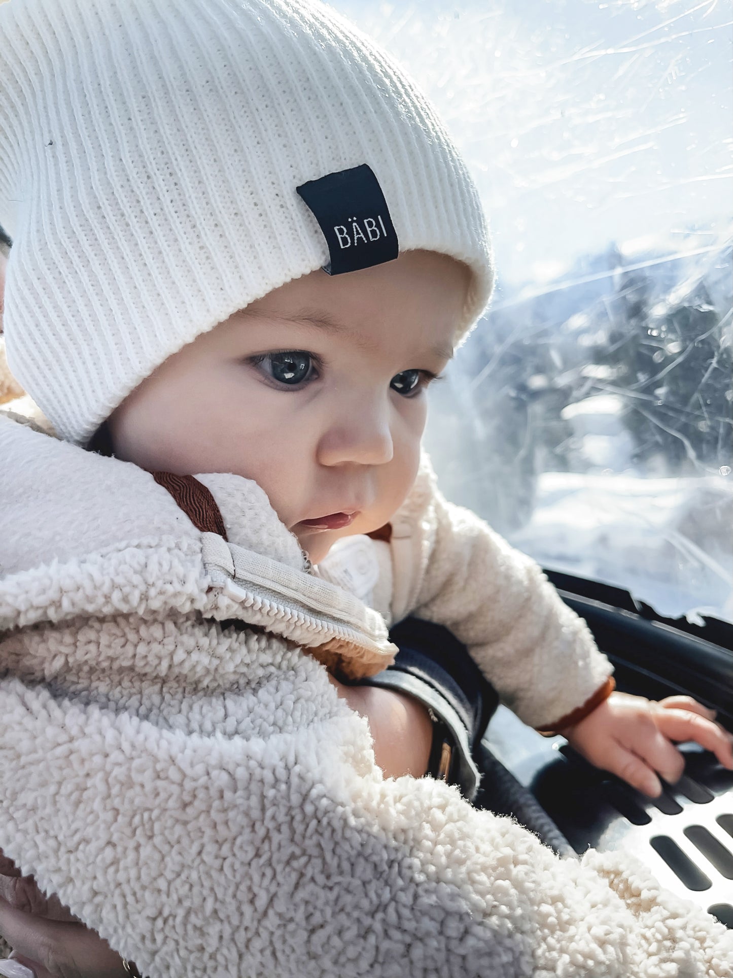 BÄBI Apparel Alpine Whisper – Soft Knit Kids’ Beanie | Eco-Friendly, Recyclable & Stain-Resistant