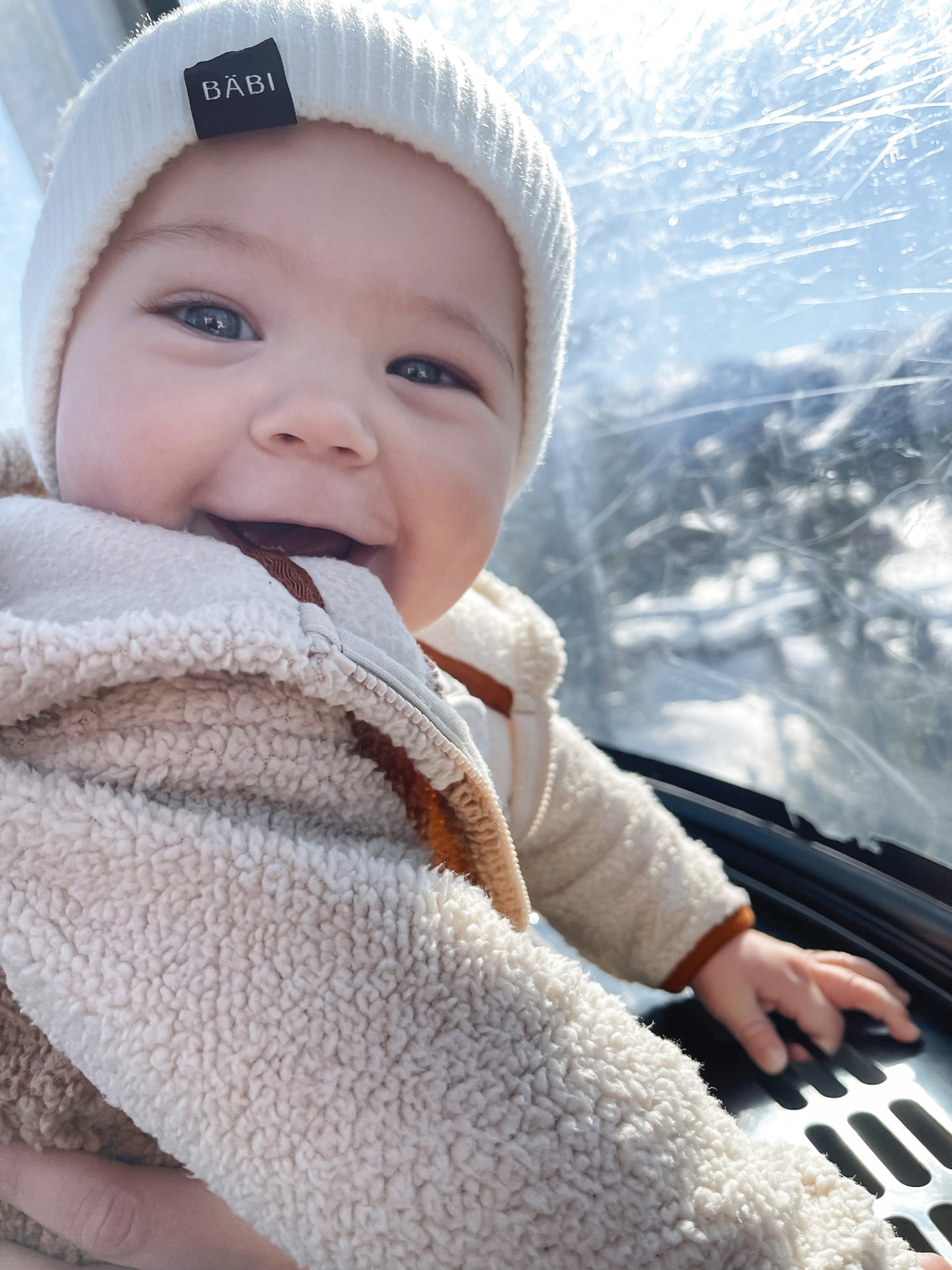 BÄBI Apparel Alpine Whisper – Soft Knit Kids’ Beanie | Eco-Friendly, Recyclable & Stain-Resistant